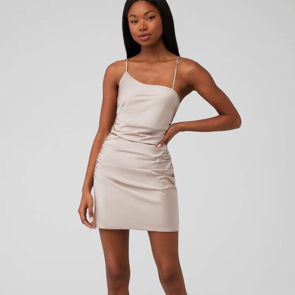 Line & Dot Dresses & Skirts - NWT | Line and Dot x Revolve Hunnie Open Back Mini Dress Champagne Small